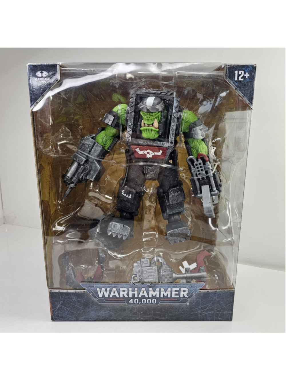 SEALED McFarlane Warhammer 40,000 40K Ork Meganob with Shoota Megafig New
